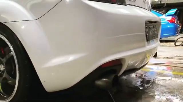 Cleaning my RX-8 Spirit R in my favourite car wash (Indonesia) смотреть онлайн