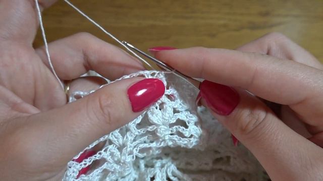 How to crochet 30" doily with pineapple stitches Part 3 of 3 смотреть онлайн