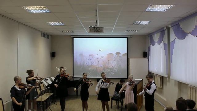 Вальс Е.Дога ансамбль скрипачей Cantabile смотреть онлайн