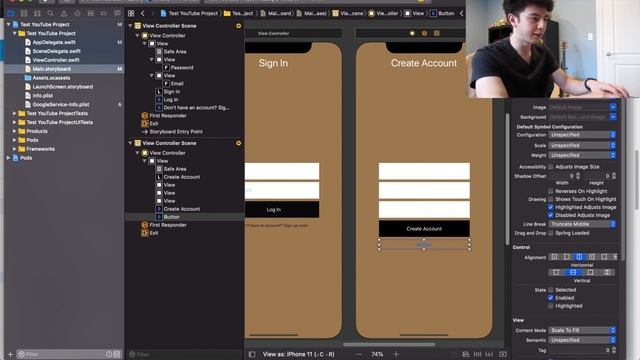 Coding an Authentication Flow with Swift Using Firebase (Login and Sign Up) смотреть онлайн