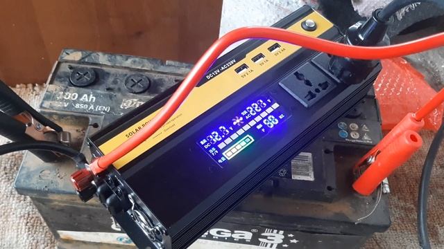 Китайський інвертор з аліекспрес. Чи варто купляти.