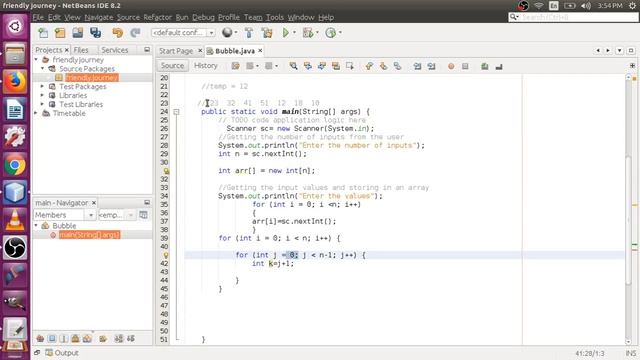 Bubble sort in java (Tamil) смотреть онлайн