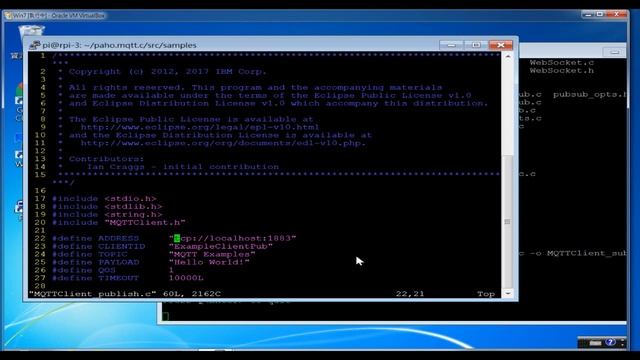 Eclipse/paho.mqtt.c專案之範例程式 смотреть онлайн