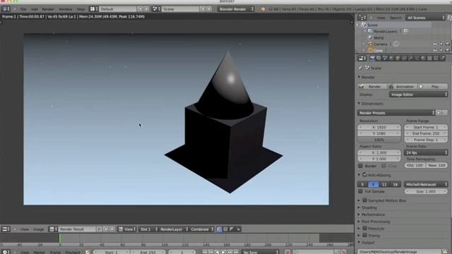 Blender Save Image as JPG or PNG смотреть онлайн