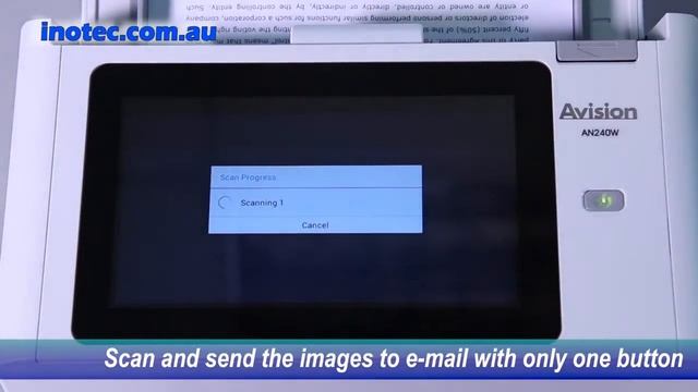 Avision Network Scanner - AN240w смотреть онлайн