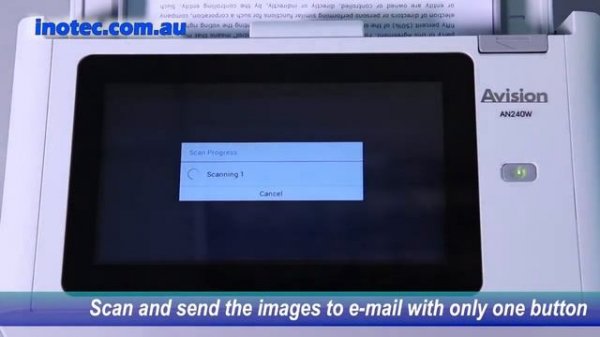 Avision Network Scanner - AN240w