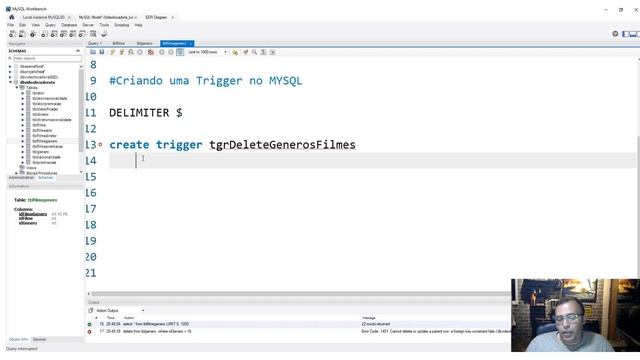 MySQL Triggers - Criação de #triggers utilizando o Banco de Dados #mysql смотреть онлайн