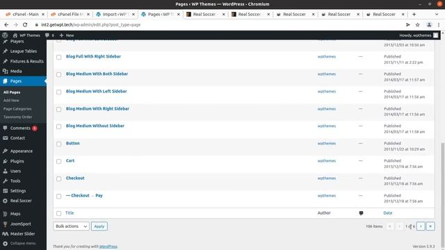 Soccer Sports Club Website | Sports Association, Sports League Theme | Real Soccer WordPress Theme смотреть онлайн