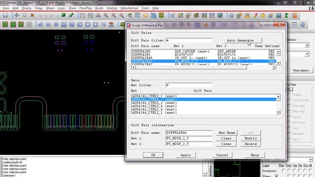 Описание Cadence Allegro. Трассировка, часть 2. смотреть онлайн