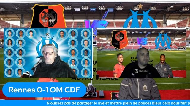 COUPE DE FRANCE RENNES /OM смотреть онлайн