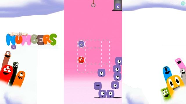 Puzzles of Simple 3 Stars - DragonBox: Numbers (iPad, iPhone, Android). Fun game for kids. смотреть онлайн