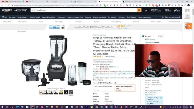 How To Ship From Amazon USA to Kenya | NINJA Blender | смотреть онлайн