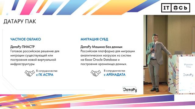 Выступление Романа Гоц на форуме «IT-Ось 2023. Ориентиры».