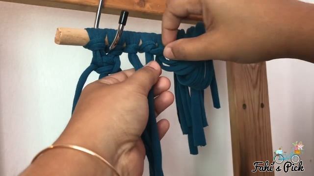 DIY Macrame with Old T-shirt, Wall Decor смотреть онлайн