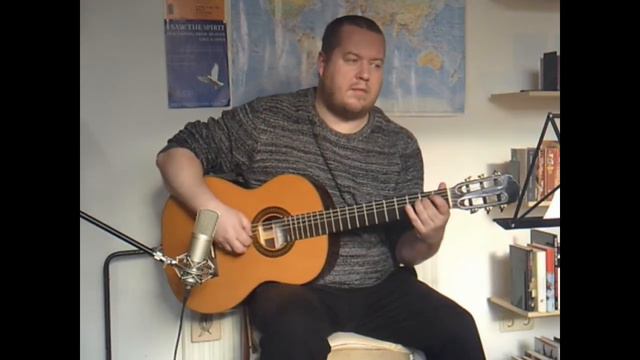 O come, o come Emanuel - Guitar Instrumental смотреть онлайн
