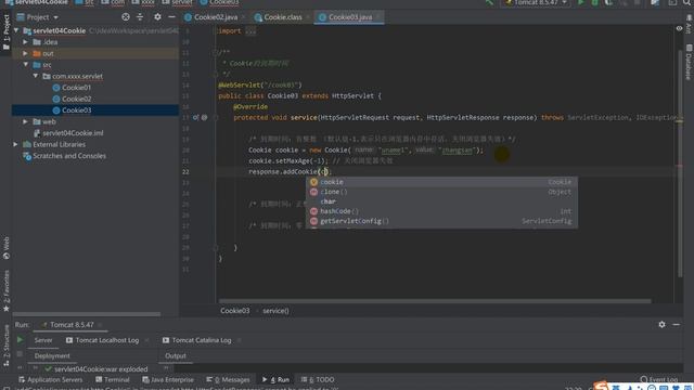 029 Servlet Cookie对象 Cookie设置到期时间 смотреть онлайн