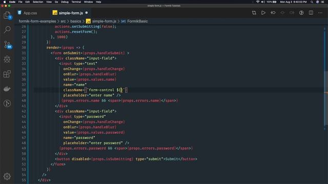 React Formik Form Submission #05 смотреть онлайн