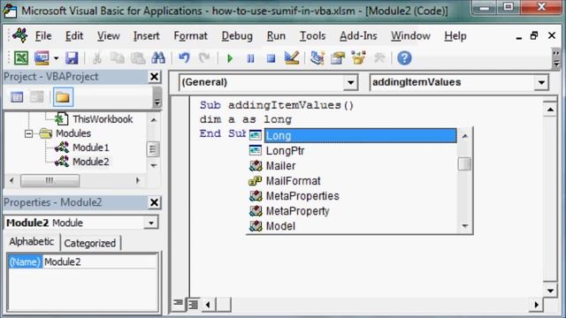 How to use sumif function in VBA смотреть онлайн