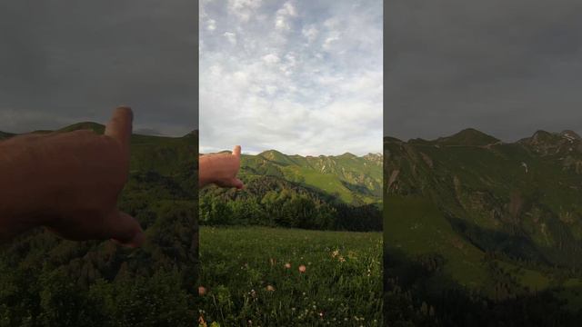 Вид на Абхазию с Лысой Горы.Нахазо. смотреть онлайн