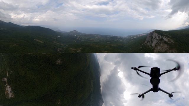 Гора Парагильмен. Панорамное видео 360 градусов смотреть онлайн