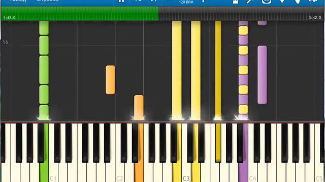 Gorrilaz - On Melancholy Hill как играть на пианино, туториал смотреть онлайн