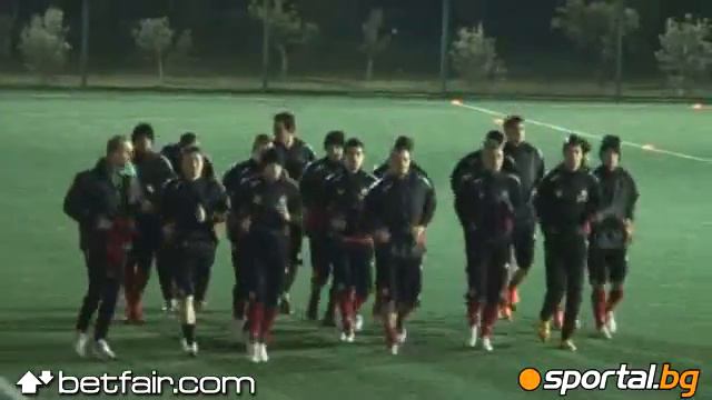 Тренировка на ЦСКА в Турция смотреть онлайн
