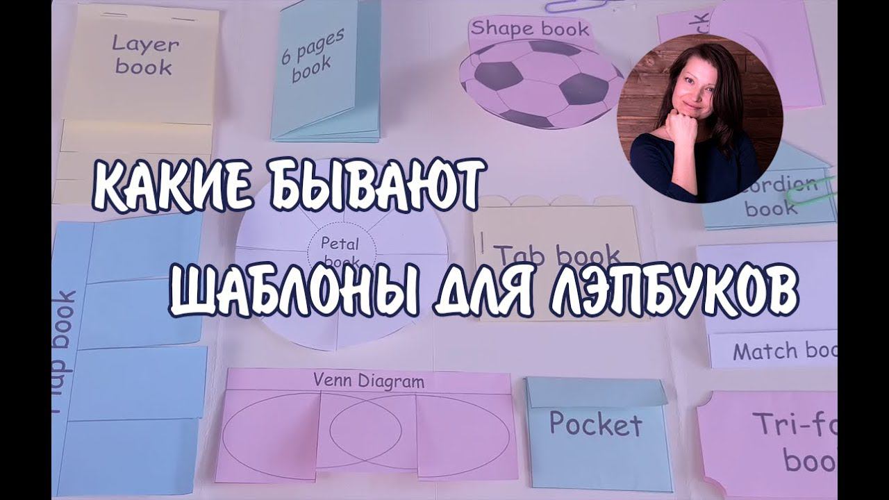 Анастасия Рыкова. Какие бывают шаблоны для лэпбуков смотреть онлайн