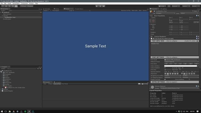 How to make CRISP TEXT in Unity смотреть онлайн