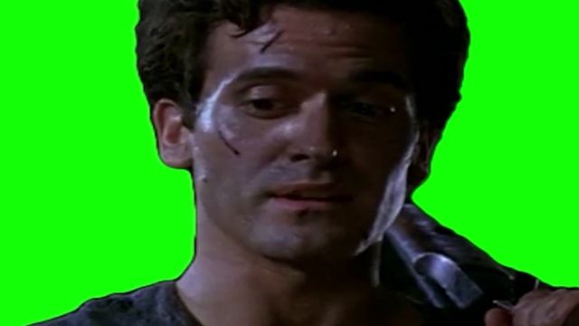 Evil dead 3 Ash Williams green screen смотреть онлайн