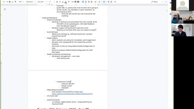 20200210 sig cluster lifecycle смотреть онлайн