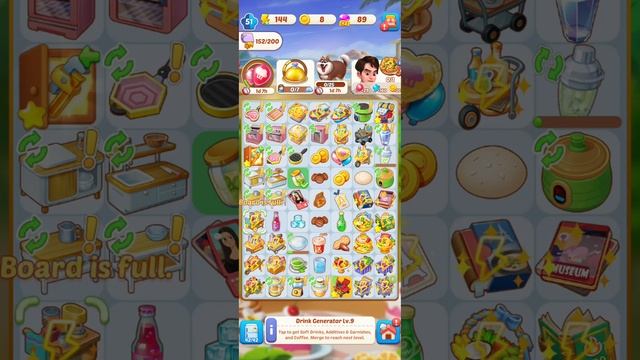 Merge Cooking: Theme Restaurant Gameplay Part 144 смотреть онлайн