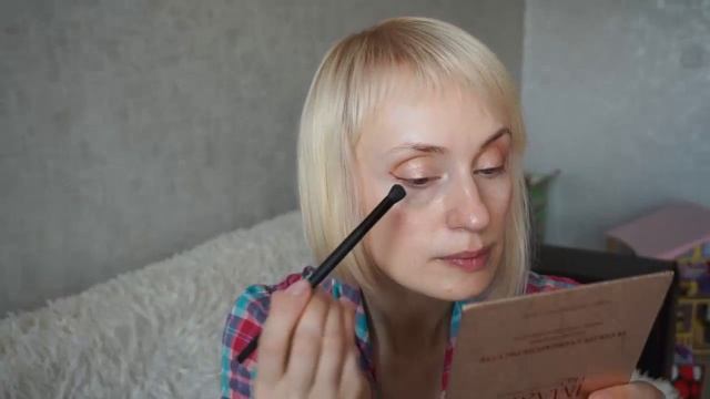 Осенний макияж палеткой Imagic с Али Экспресс / Nadejda Onbeauty/ смотреть онлайн