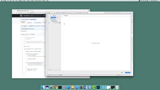 GitHub 09: Conflicts (iOS Xcode Development) смотреть онлайн