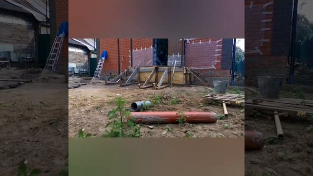 Крыльцо из бетона своими руками, крыльцо на сваях 1.6м смотреть онлайн