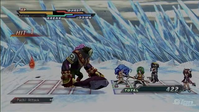 Cross Edge PlayStation 3 Gameplay - That's A Big Club смотреть онлайн