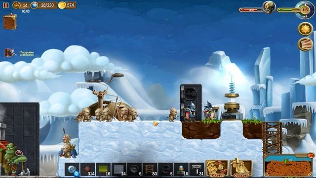 Craft The World - Башня тесла для обороны и защита дома. смотреть онлайн