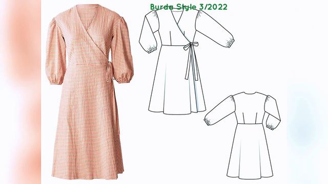 Burda 3/2022 Technical Drawings смотреть онлайн