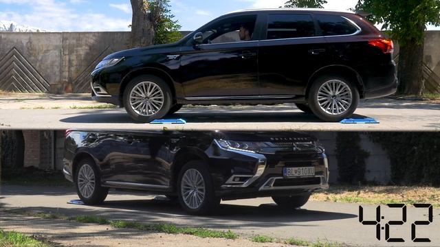 Mitsubishi Outlander PHEV 4x4 Test On Rollers - CarCaine