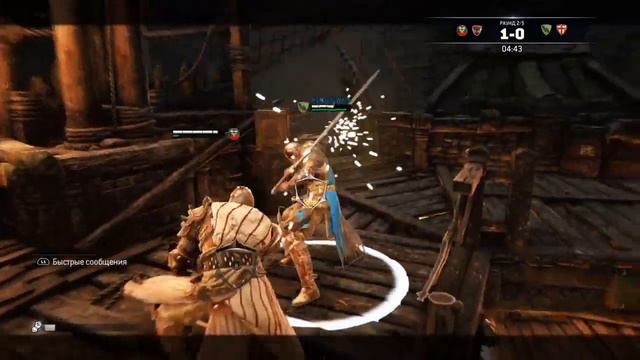 For Honor - Рыцарь Томас против благородного Центуриона и Стража отступницы смотреть онлайн