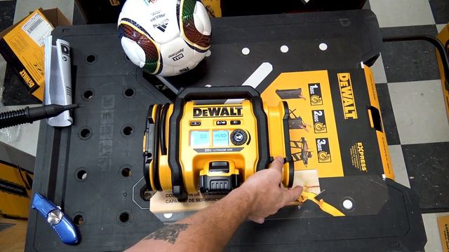 Unboxing The DeWALT DCC020IB Inflator At Burns Power Tools