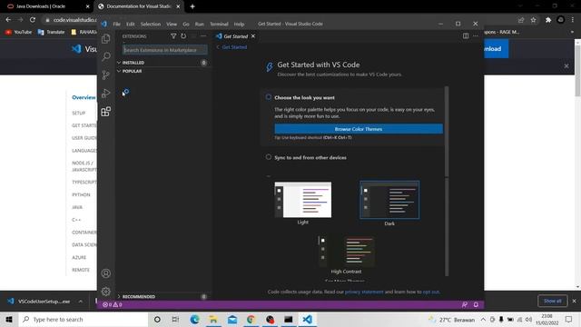tutorial install java + vsc windows 10 смотреть онлайн