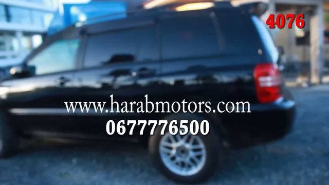 TOYOTA KLUGER 2002 MODEL BLACK COLOUR AVAILABLE IN TANZANIA AT HARAB MOTORS 4076 смотреть онлайн