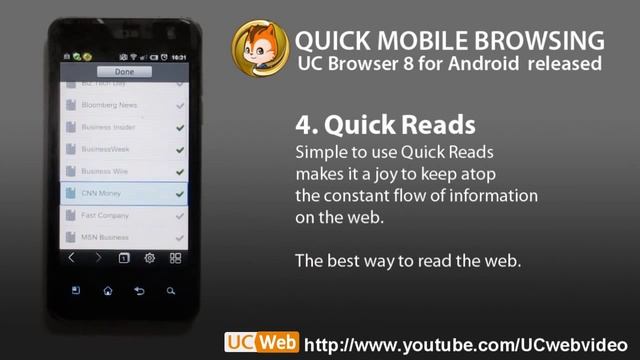 Quick Mobile Browsing,UC Browser 8 for Android final version released. смотреть онлайн