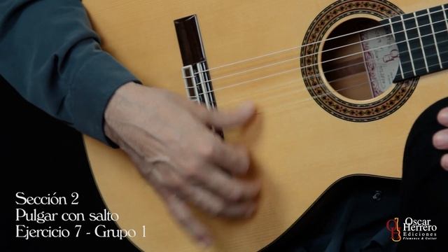 EL PULGAR - Aprende guitarra flamenca con Oscar Herrero/Learn flamenco guitar with Oscar Herrero смотреть онлайн