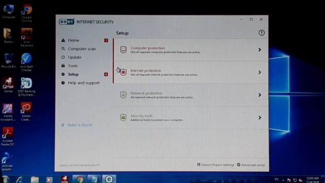 How to temporary disable eset internet antivirus || Temporarily disable ESET Smart Security || смотреть онлайн