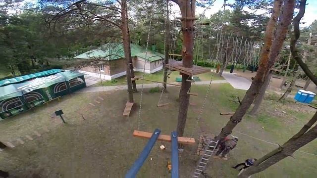 Веревочный городок "Форд Боярд" г. Орша. Экстремальный маршрут смотреть онлайн