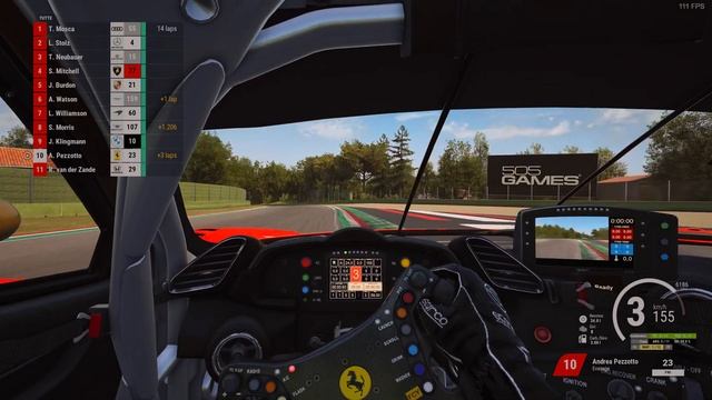 Assetto Corsa Competizione RTX 3090 4k max Ferrari 488 EVO Imola смотреть онлайн