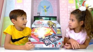 ЧТО  в ТАЙНОЙ коробке нашел Тима ? Школа Bakugan Armored Alliance в реальной жизни! 1 серия