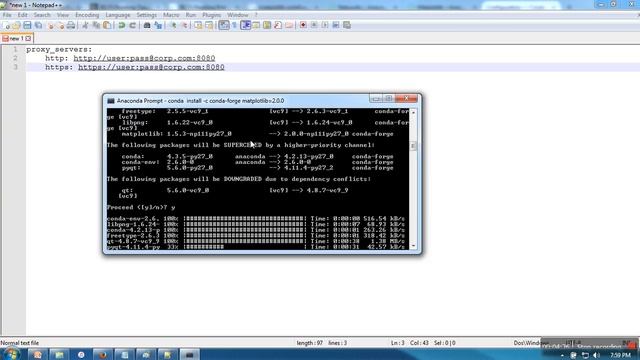 How to Install networkx and matplotlib on Anaconda on window using conda install смотреть онлайн