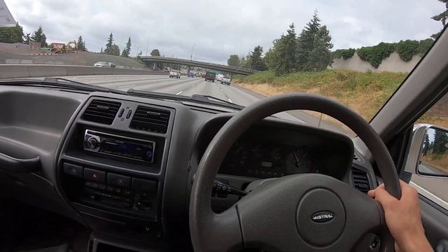 1995 Nissan Mistral Turbo Diesel Test Drive смотреть онлайн